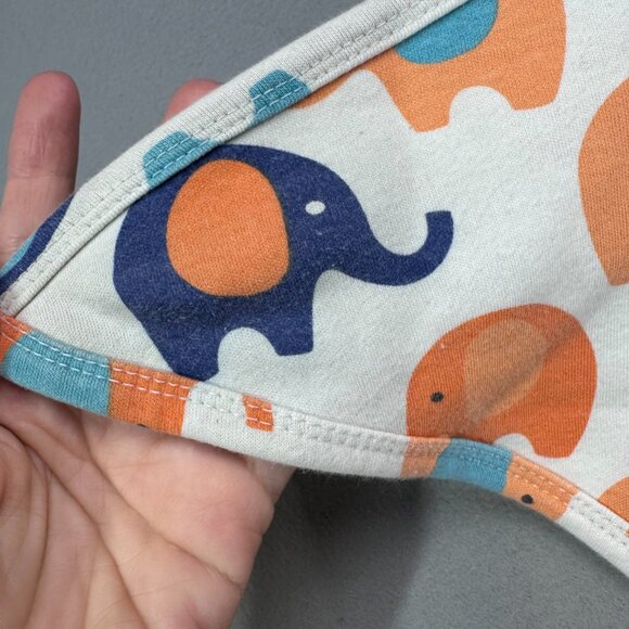 Sleeping Baby Zipadee Zip Transition Swaddle M 6-12 Months Elephant Print - Picture 5 of 16